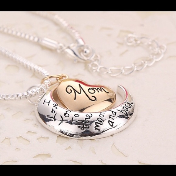 I Love You To The Moon And Back necklace - Picture 3 of 5